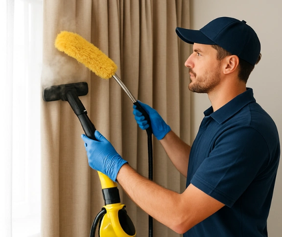 Trusted drapes cleaning technician Matty Curtain Cleaning beverly-hills-nsw QLD